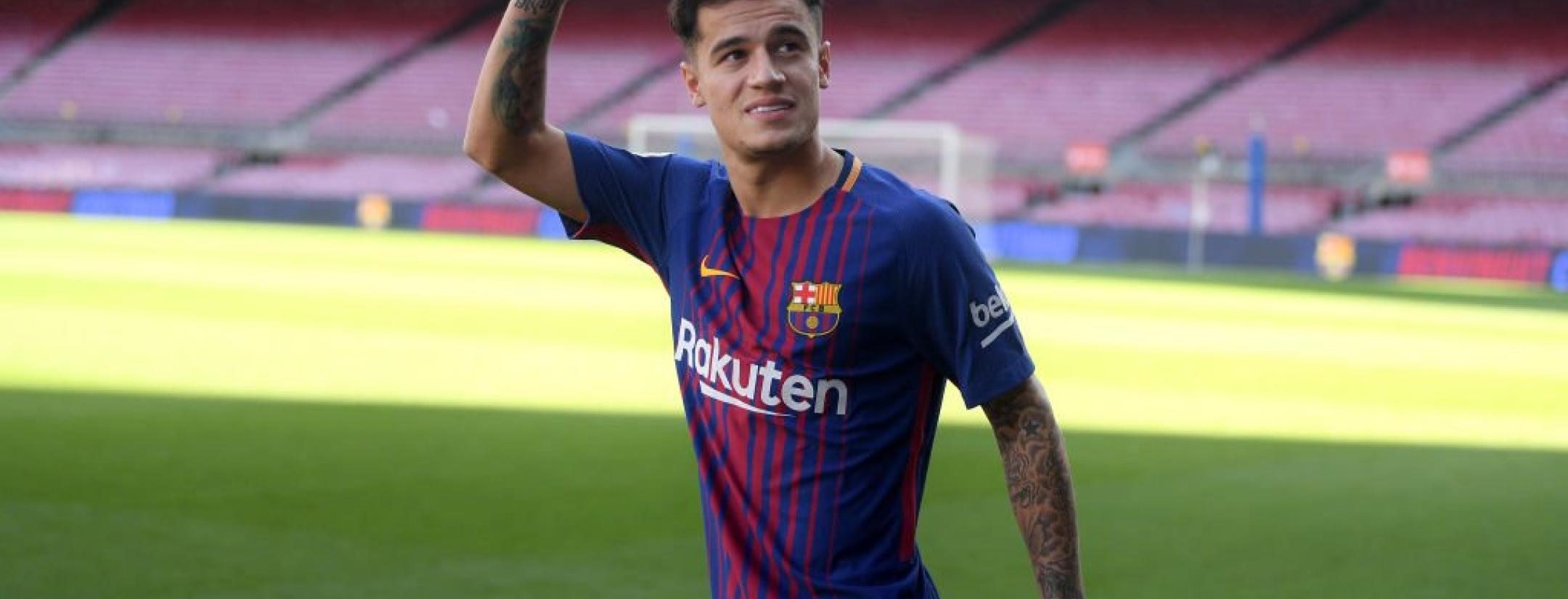 Philippe Coutinho Presentation Barcelona