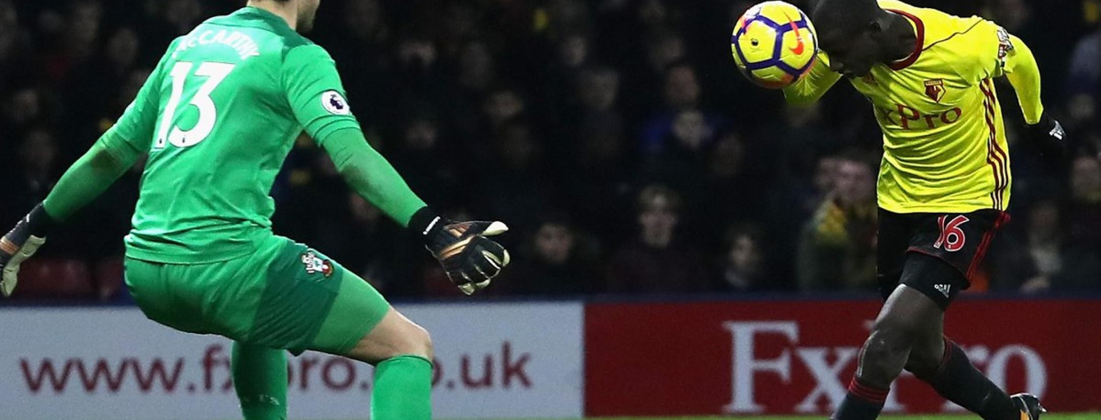 Doucoure goal vs Southampton