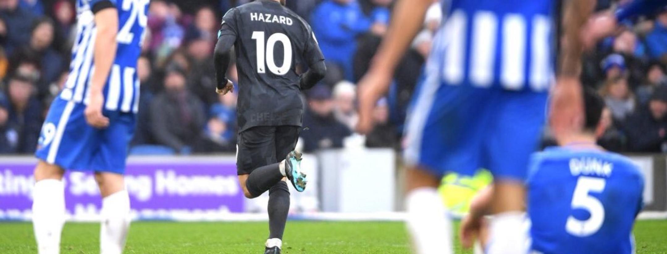 Eden Hazard goals vs Brighton