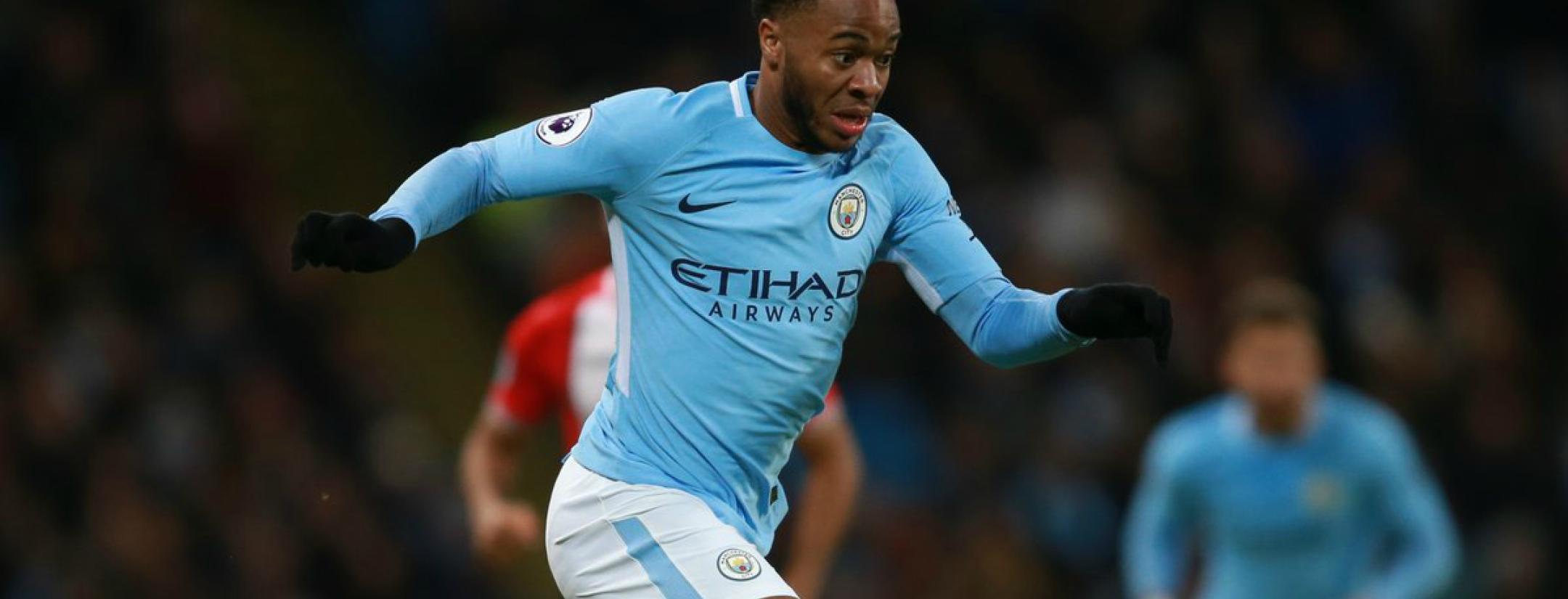 Raheem Sterling Running