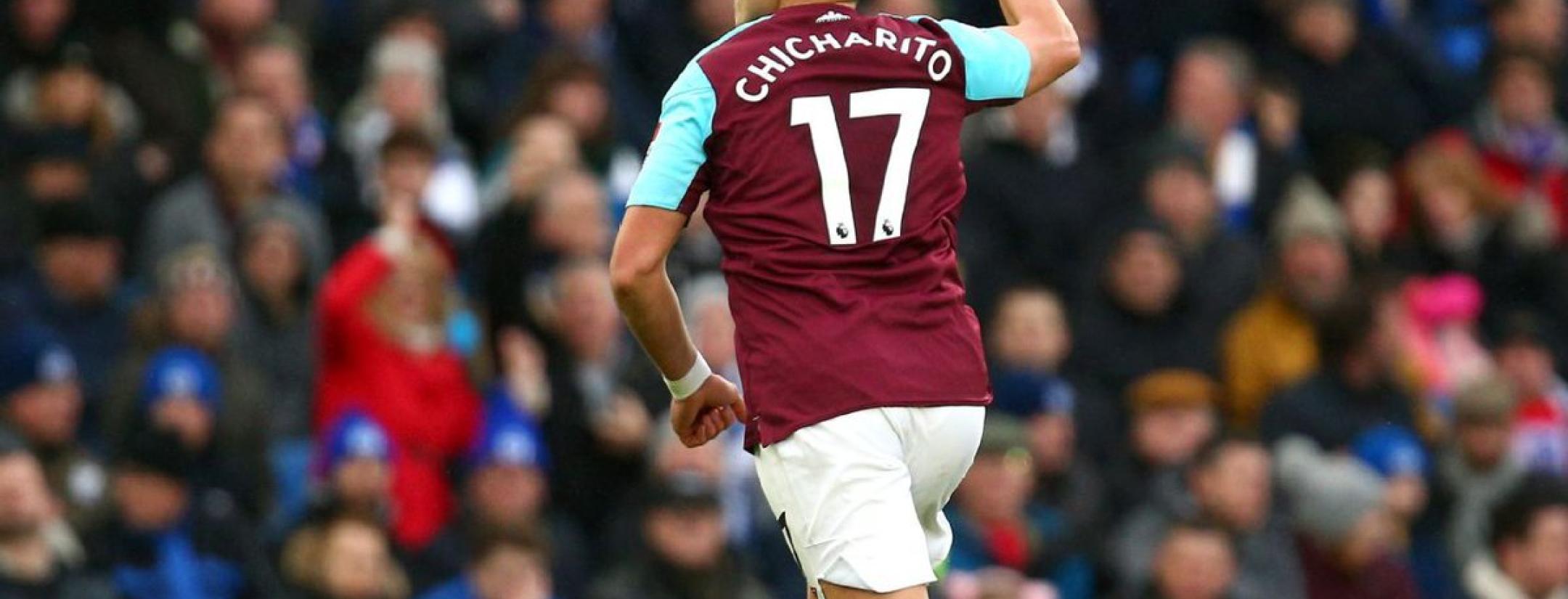 Chicharito goal vs Brighton