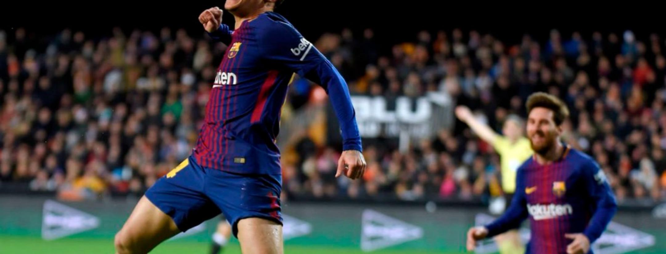 Philippe Coutinho Barcelona goal