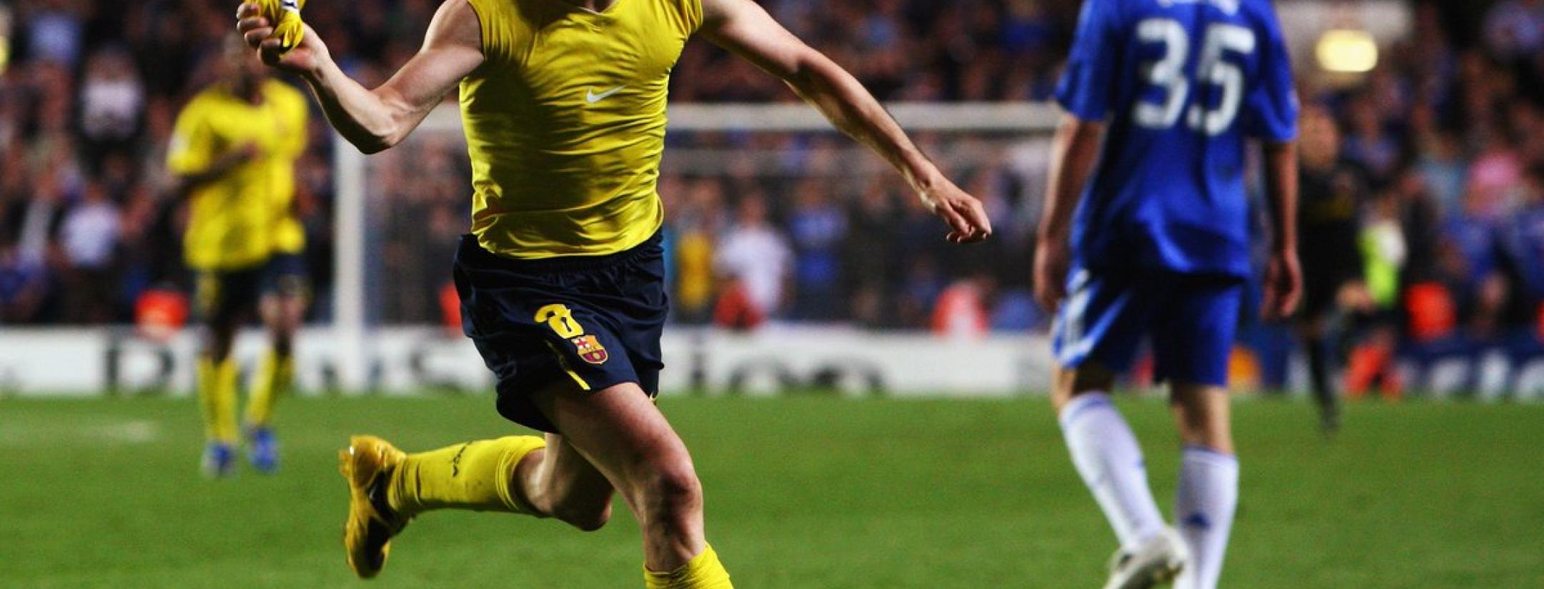 Andres Iniesta goal against Chelsea