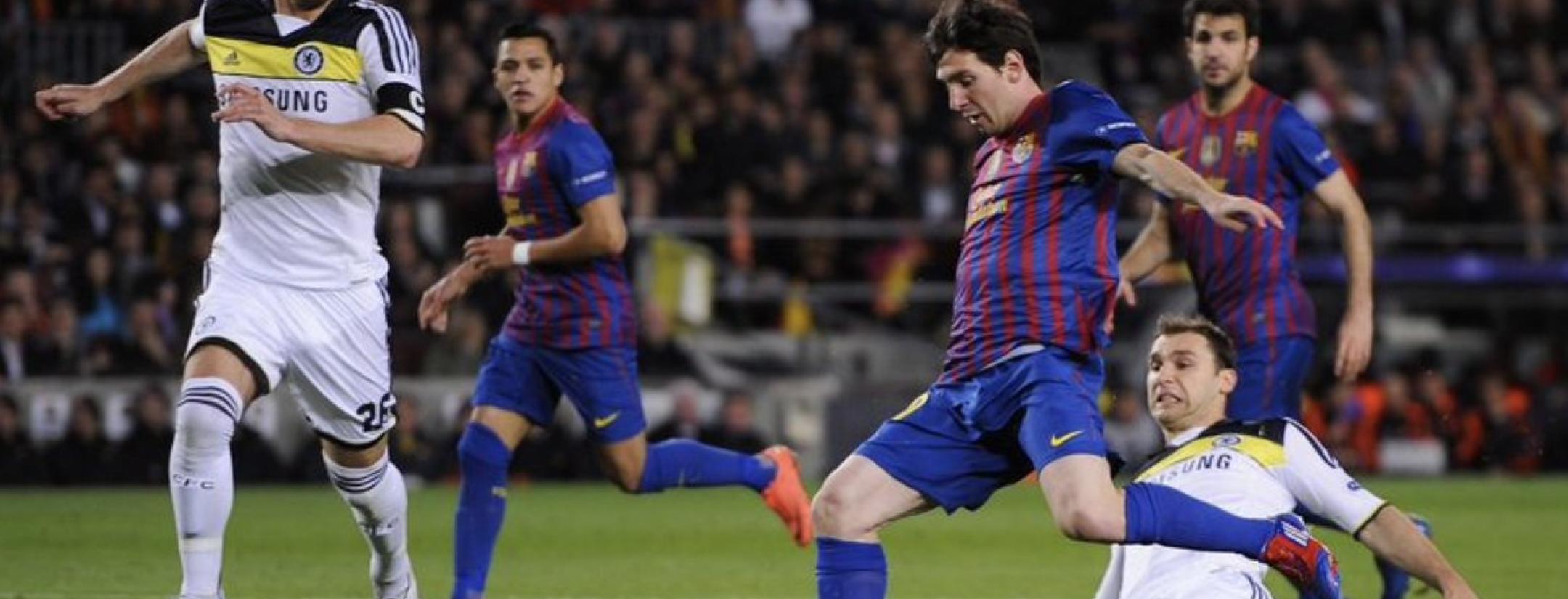 Messi Champions League goals by country