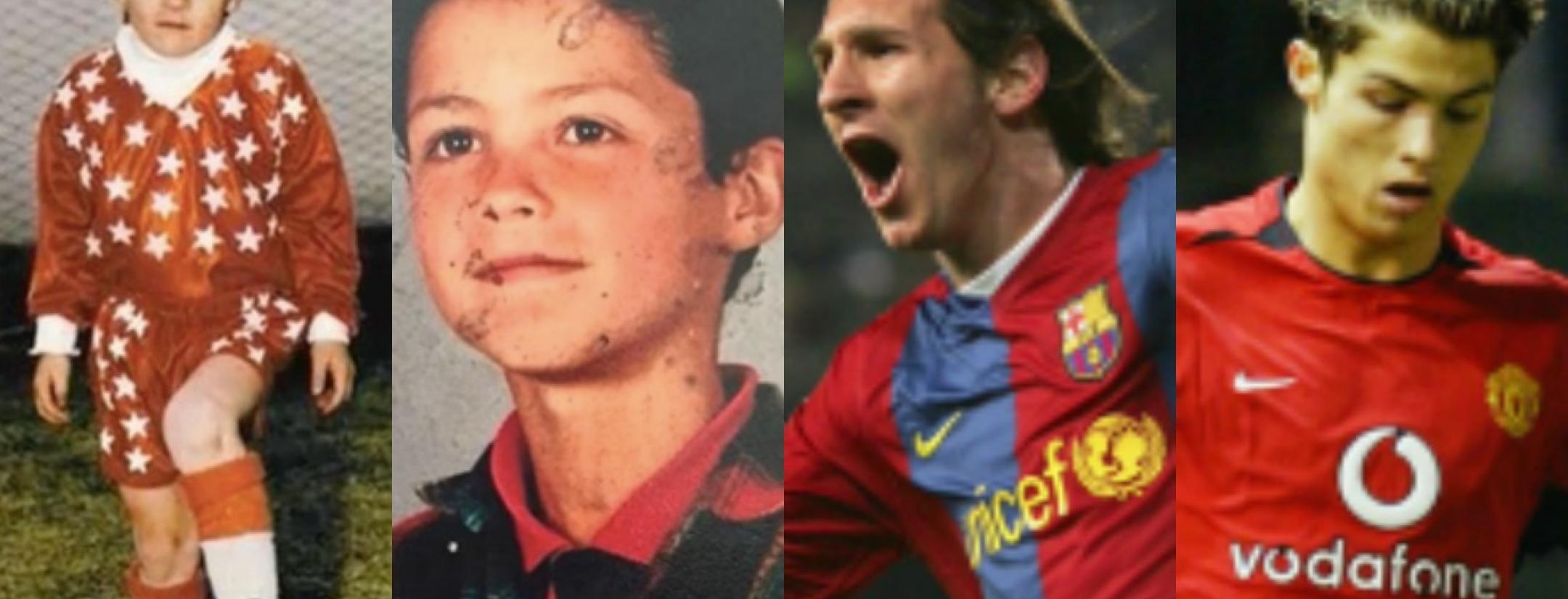 Messi Ronaldo side by side comparison