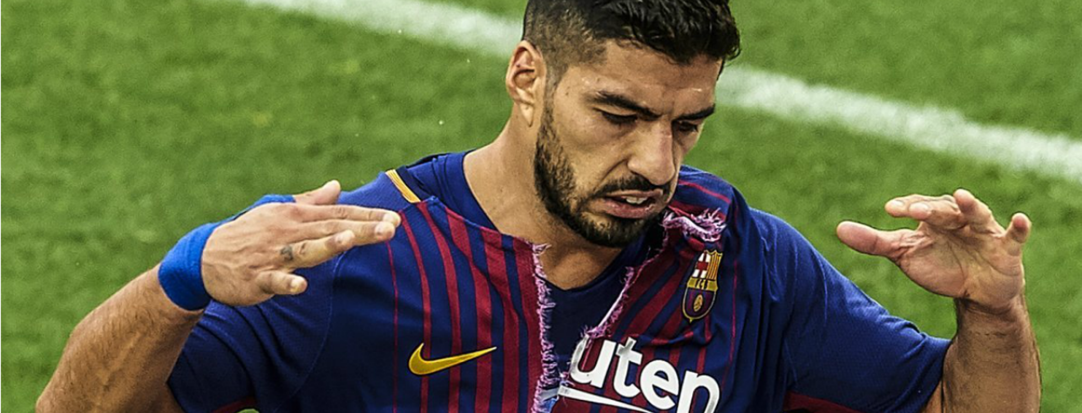 Luis Suarez yellow cards