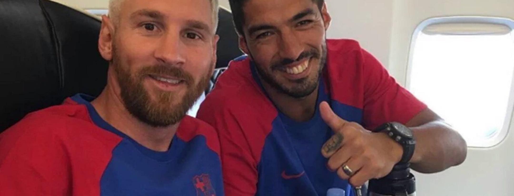 Messi and Suarez