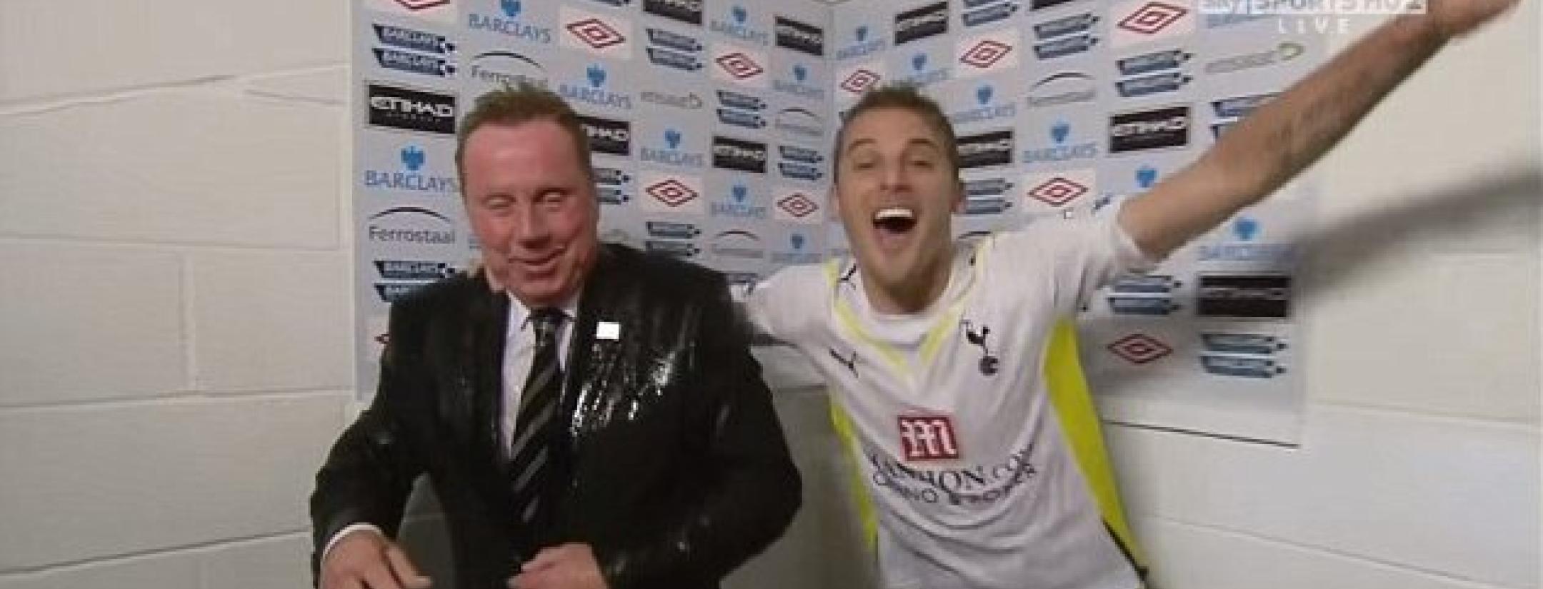 David Bentley Soaks Harry Redknapp