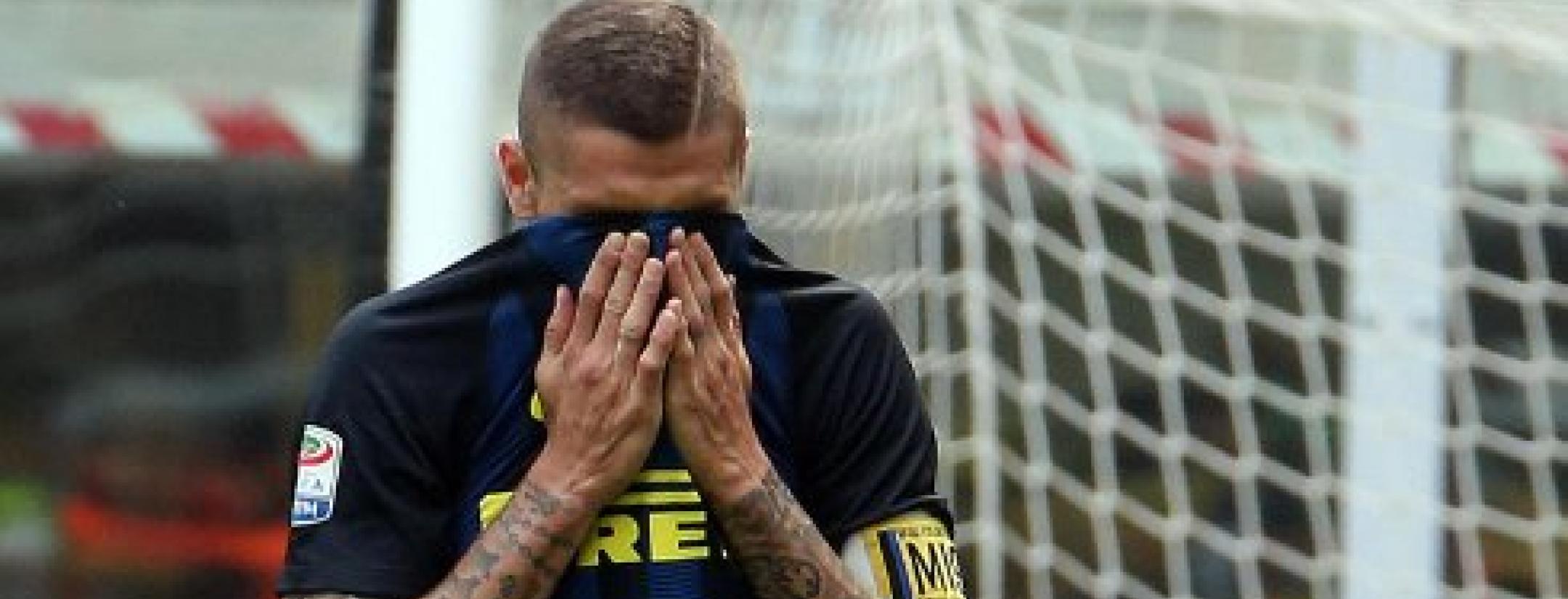 Mauro Icardi misses vs Milan