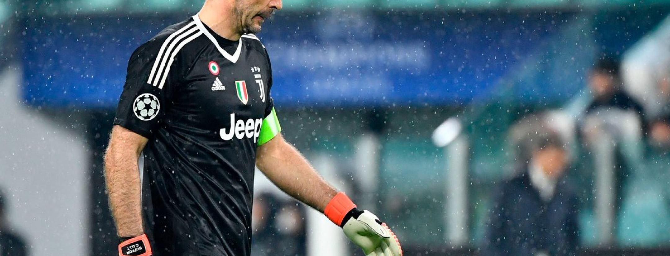 Gianluigi Buffon red card vs Real Madrid