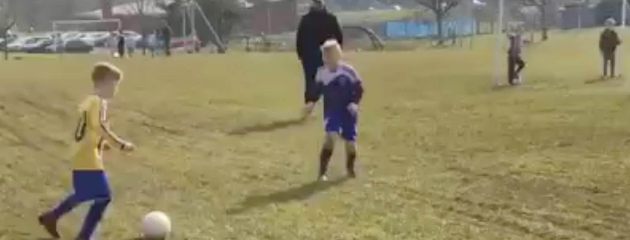 Young Lad Scores Wonder Goal
