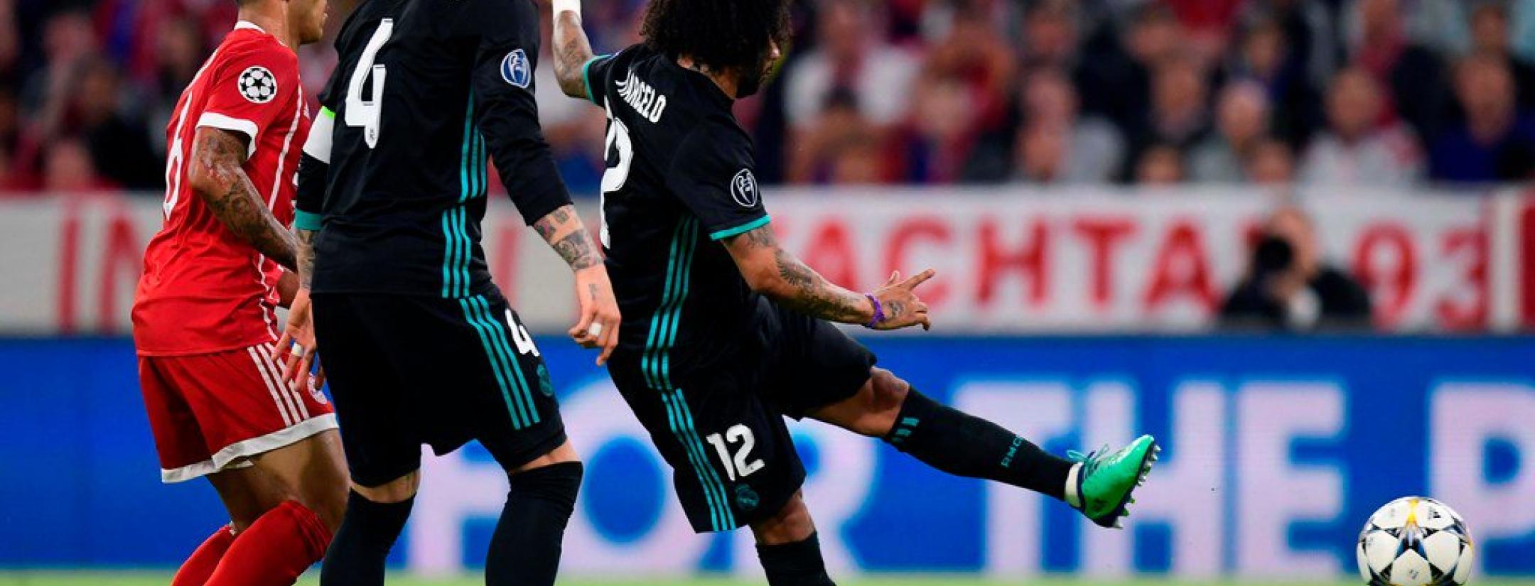 Marcelo goal vs Bayern Munich