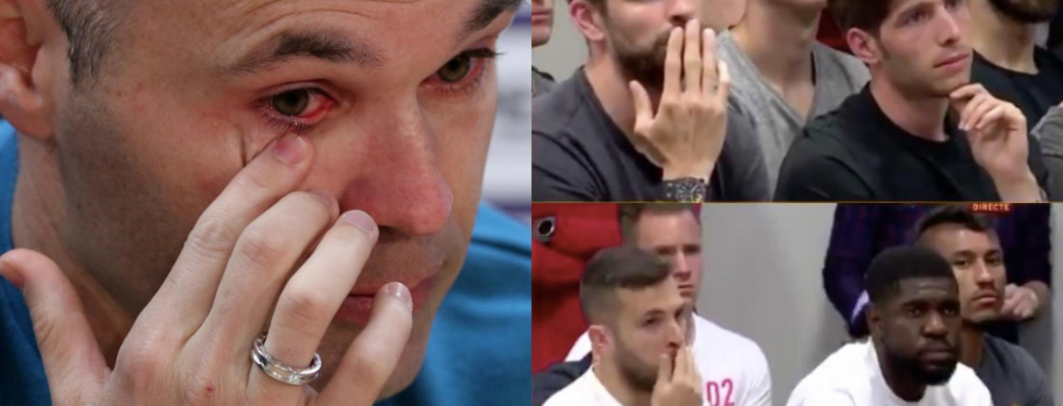 Andres Iniesta says goodbye