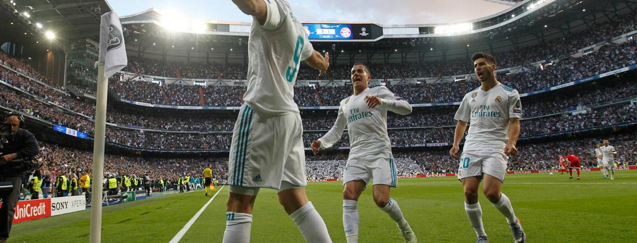 Karim Benzema goal vs Bayern Munich