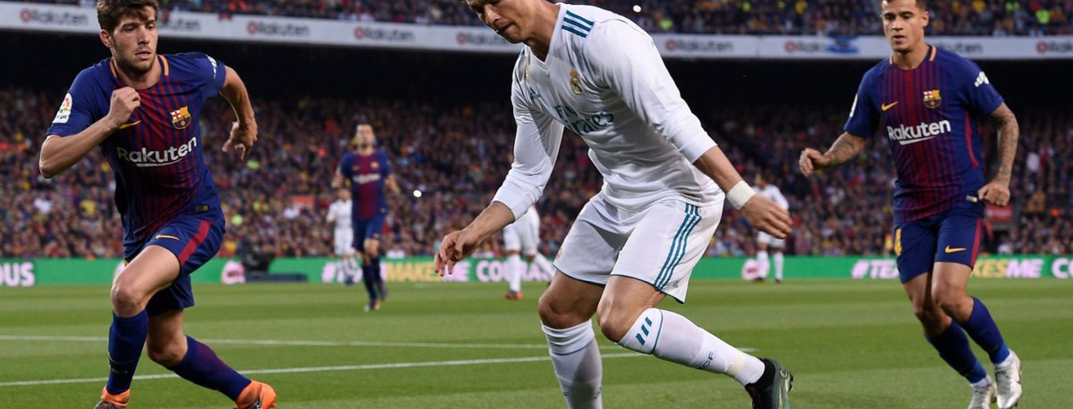 Cristiano Ronaldo goal vs Barcelona