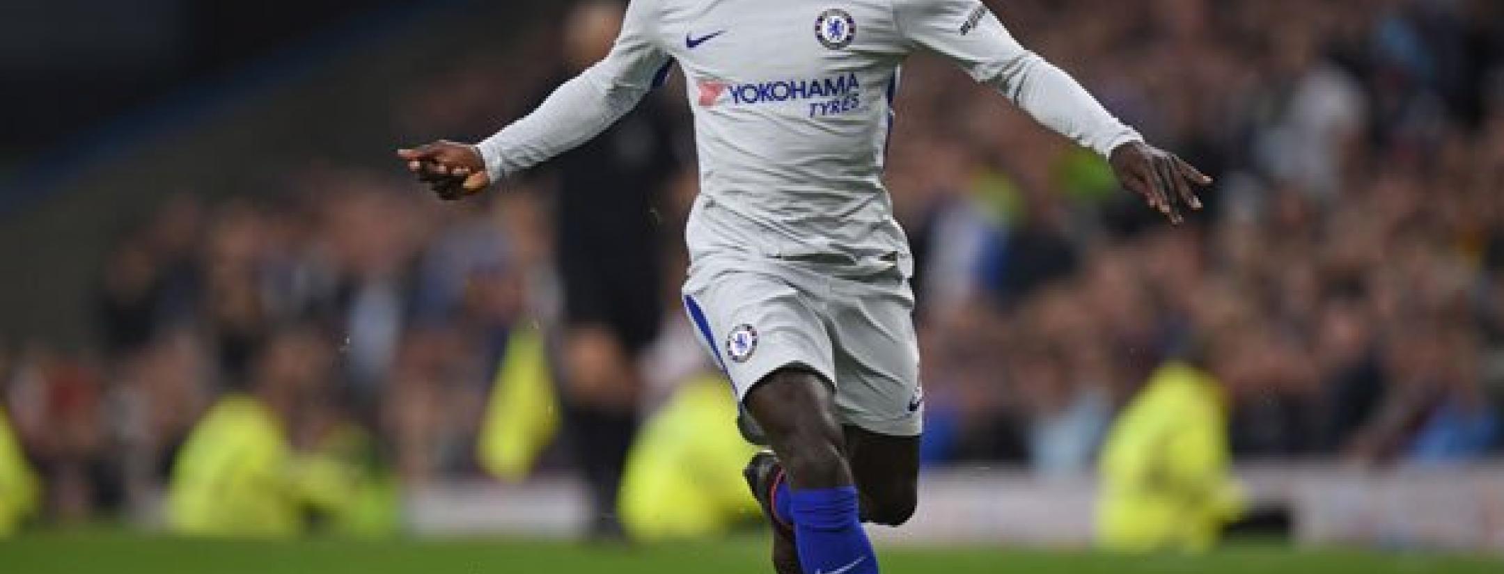 This N'Golo Kante tackle showcased his remarkable industry and skill.