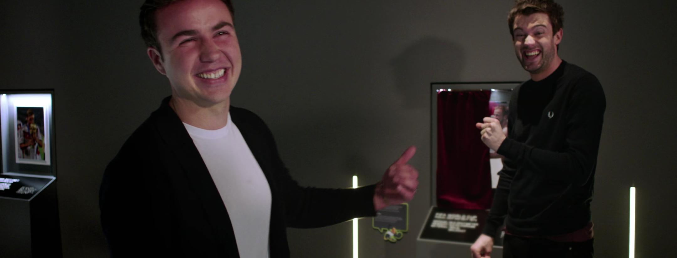 Mario Gotze Embarrassed Reaction To Boner Photo With Jack Whitehall