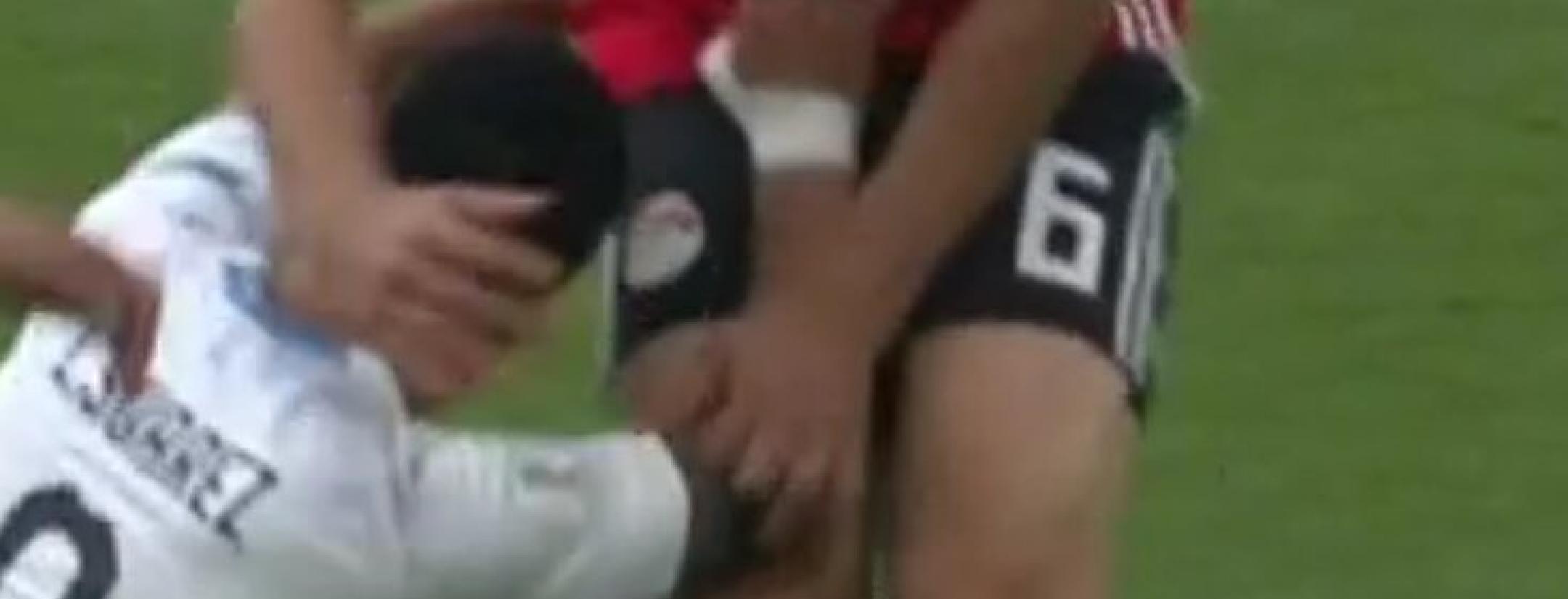 Luis Suarez flop vs Egypt