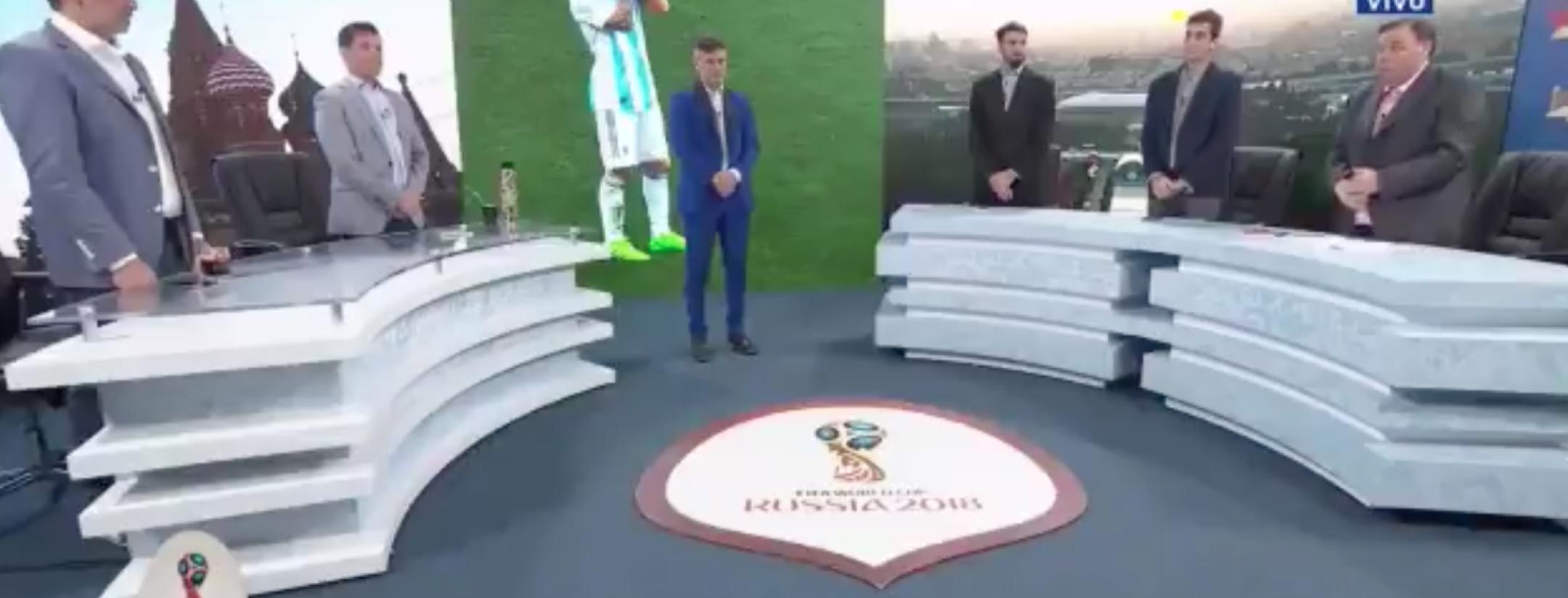 Argentine TV moment of Silence 