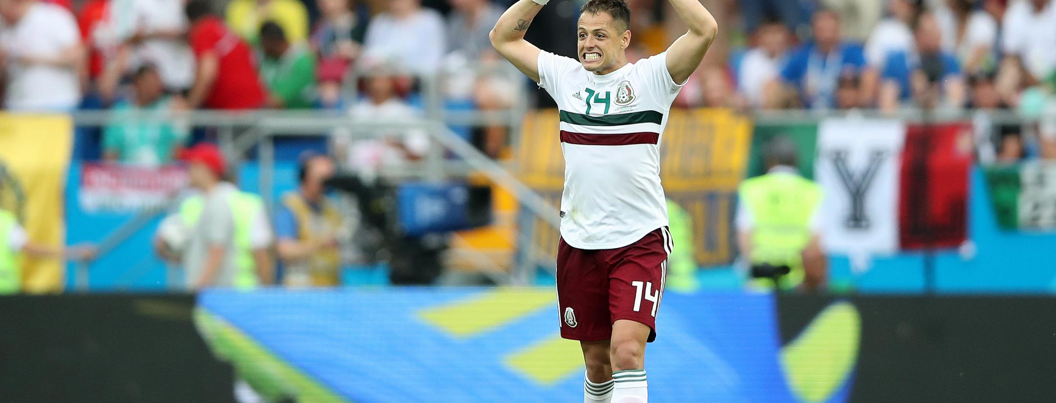 Chicharito goal vs South Korea