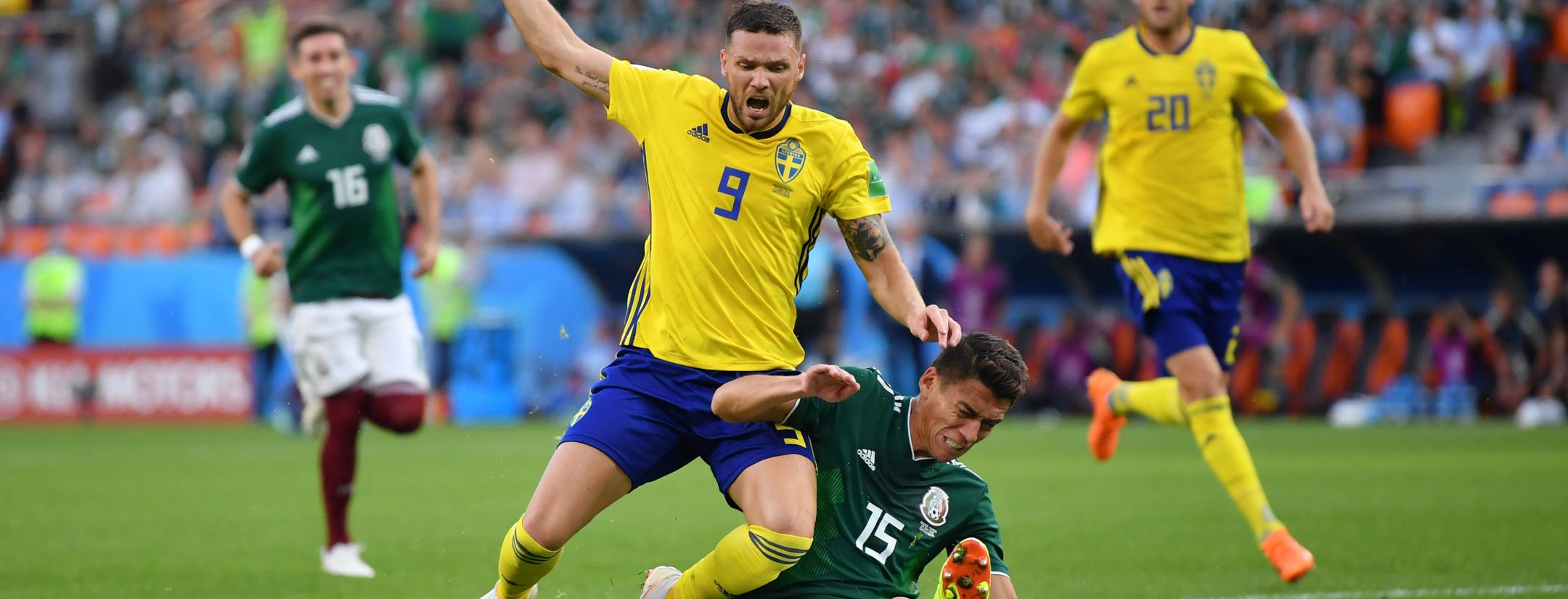 Sweden vs Mexico goals