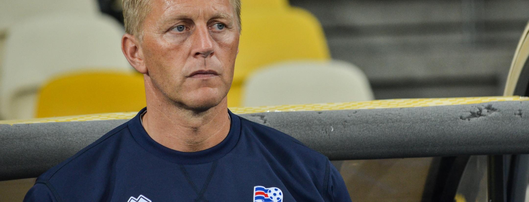 Iceland manager Heimir Hallgrímsson