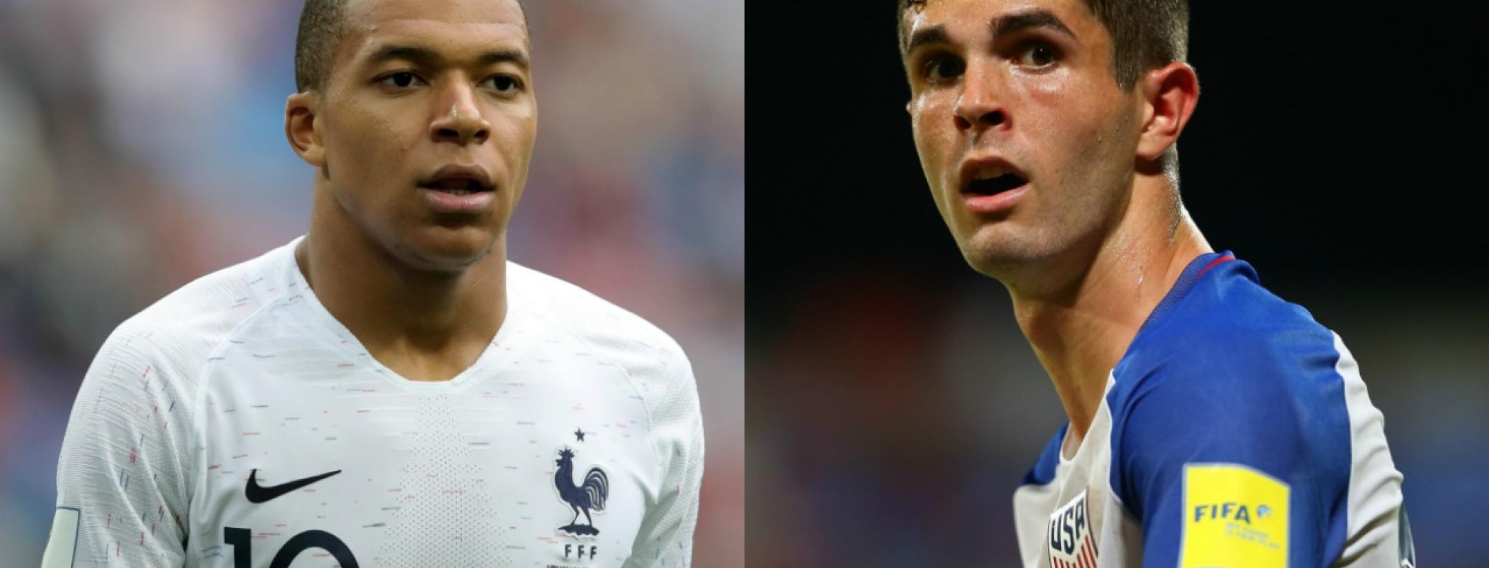 Kylian Mbappé vs. Christian Pulisic 