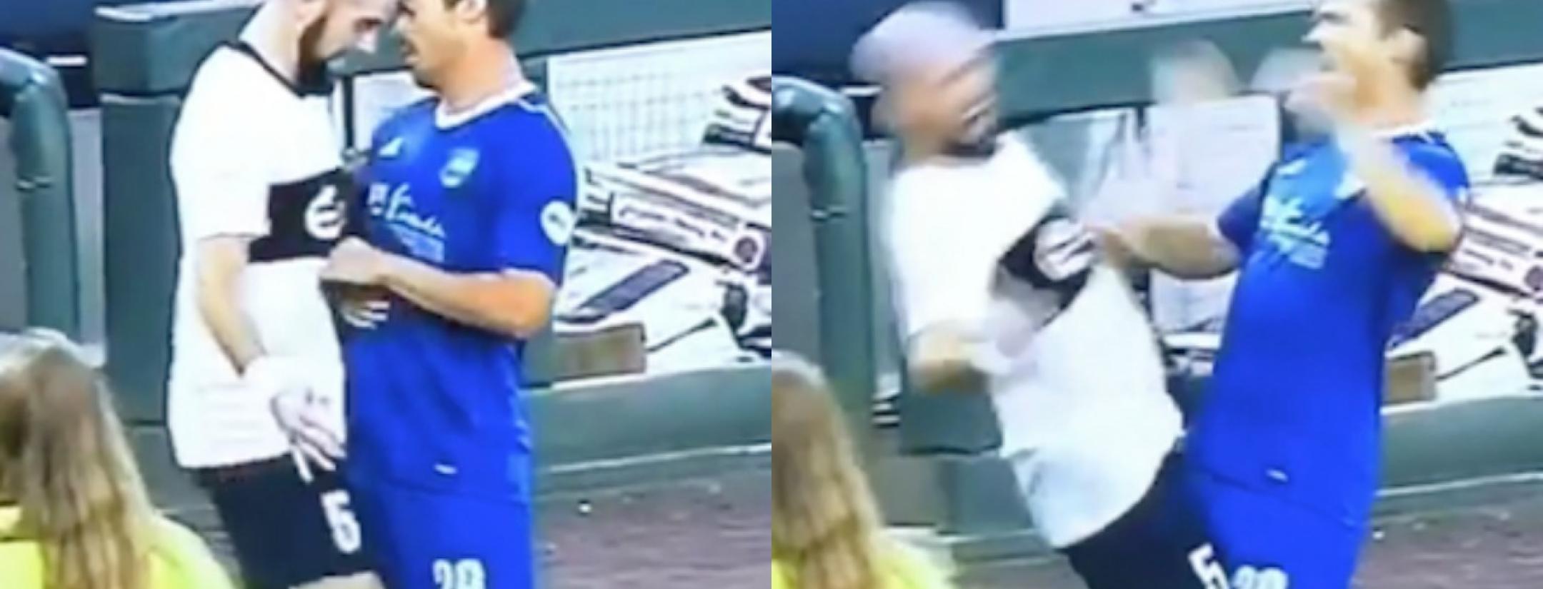 Soccer synchronized dive