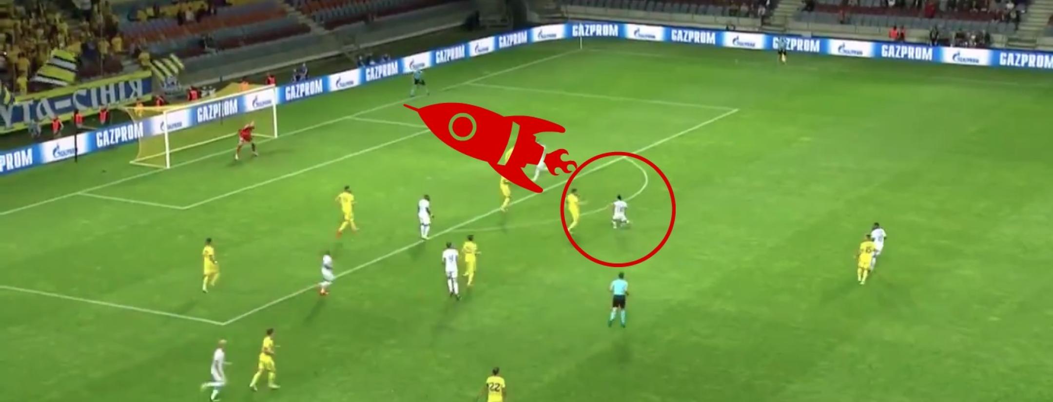 Chucky Lozano Champions League Goal