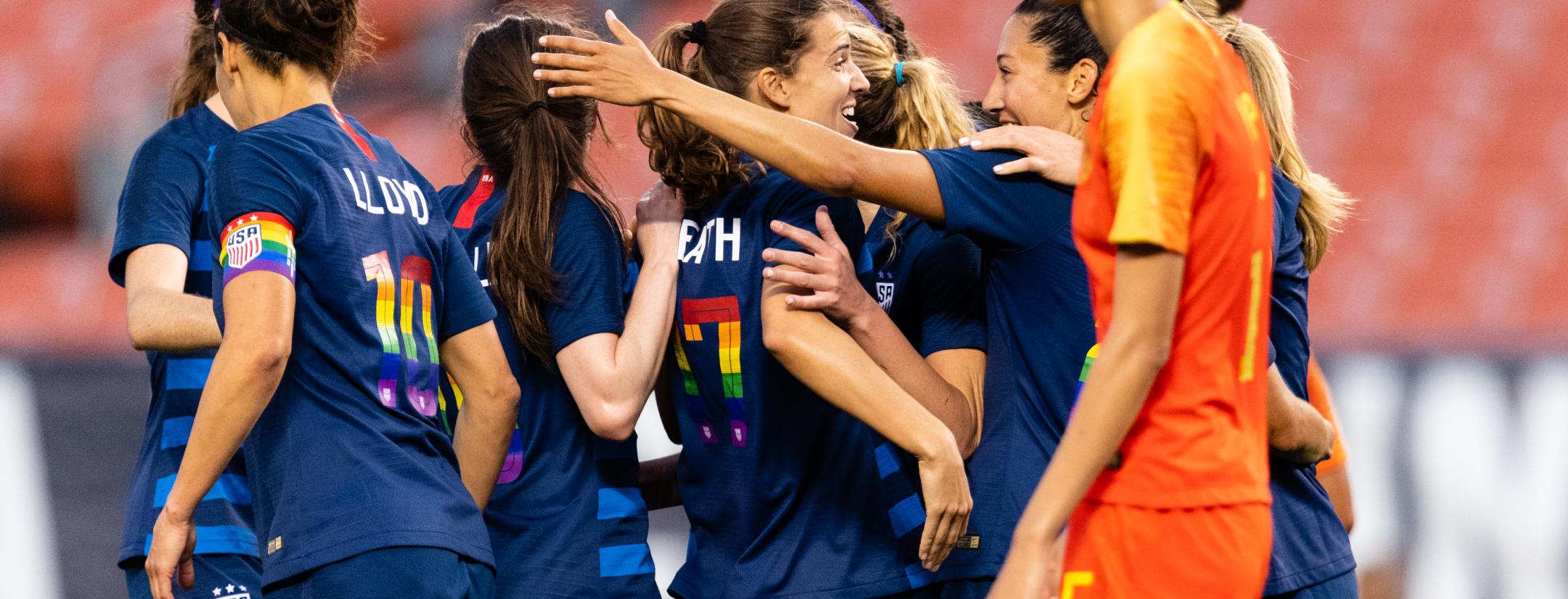 USWNT Roster vs Chile