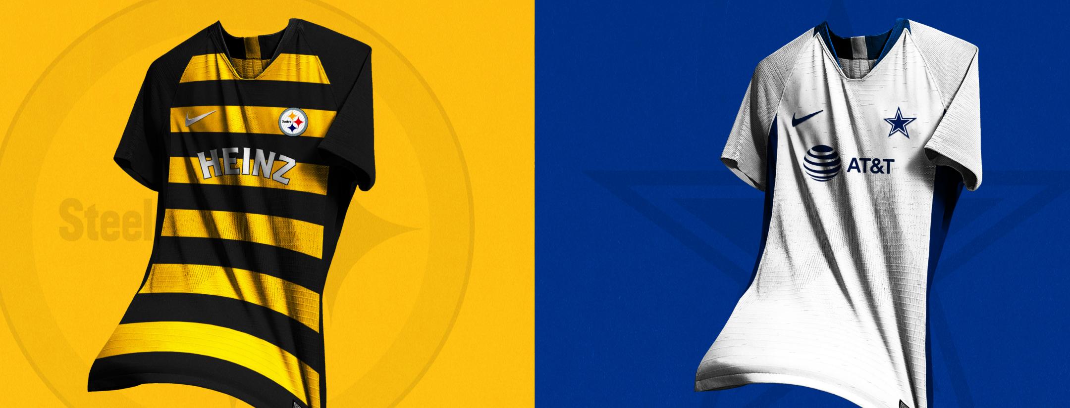 Al 32 NFL Teams Soccer Jerseys