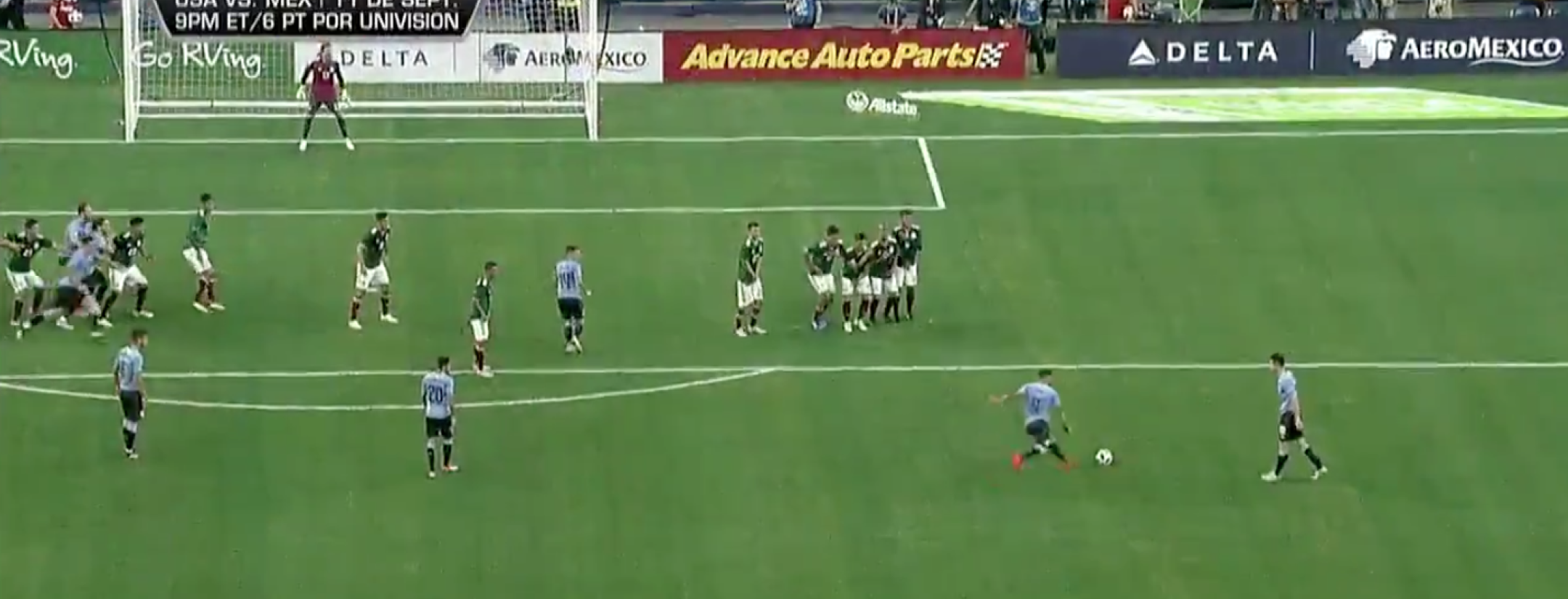 Luis Suarez Free Kick Vs Mexico