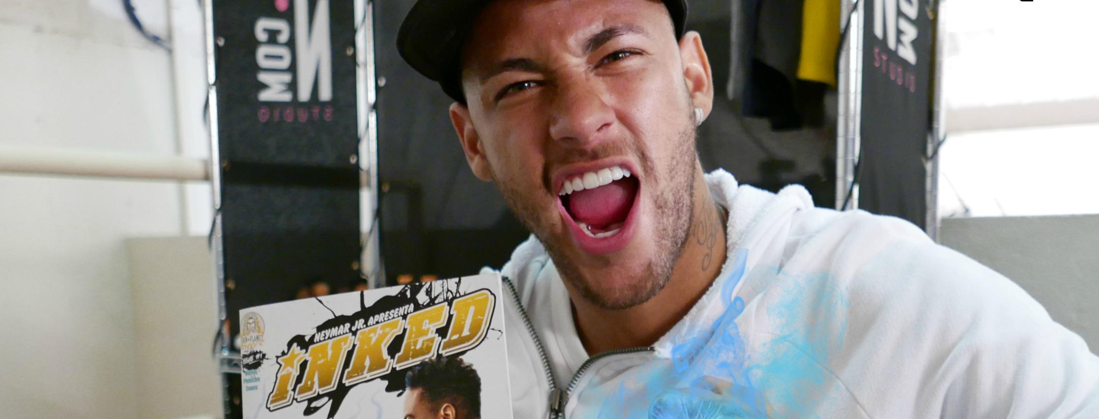 Neymar Jr Comics Inked