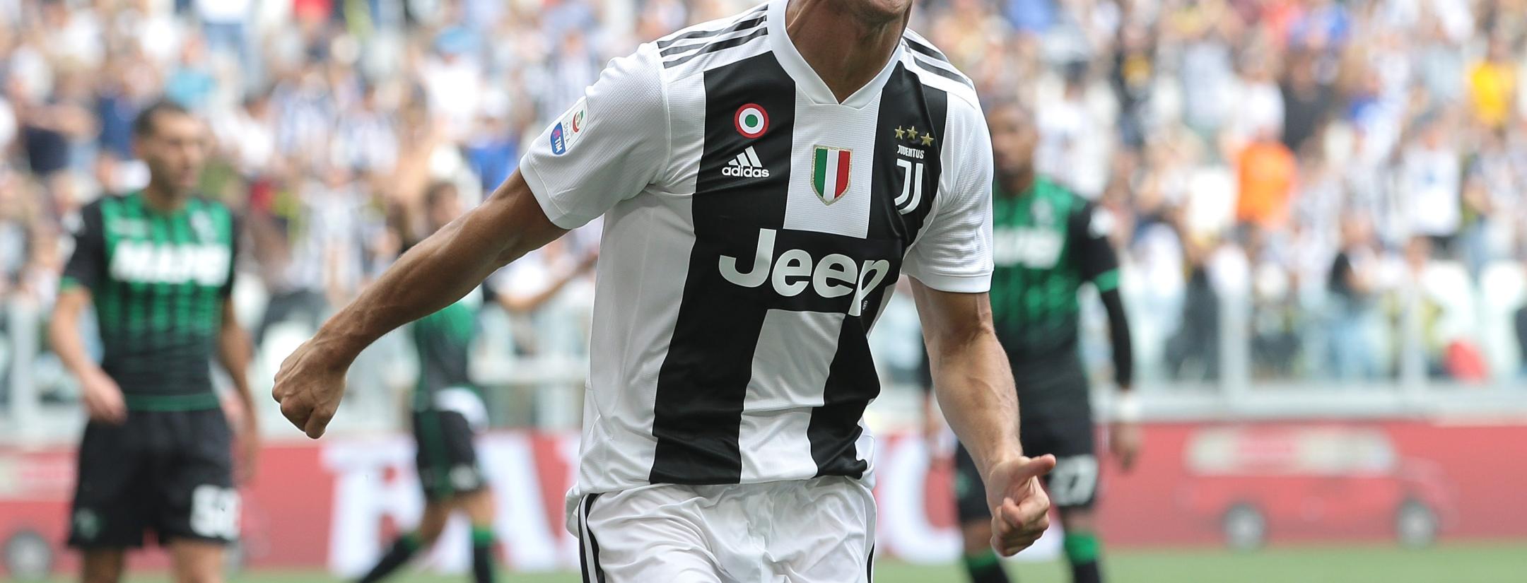 First Ronaldo Juventus Goal