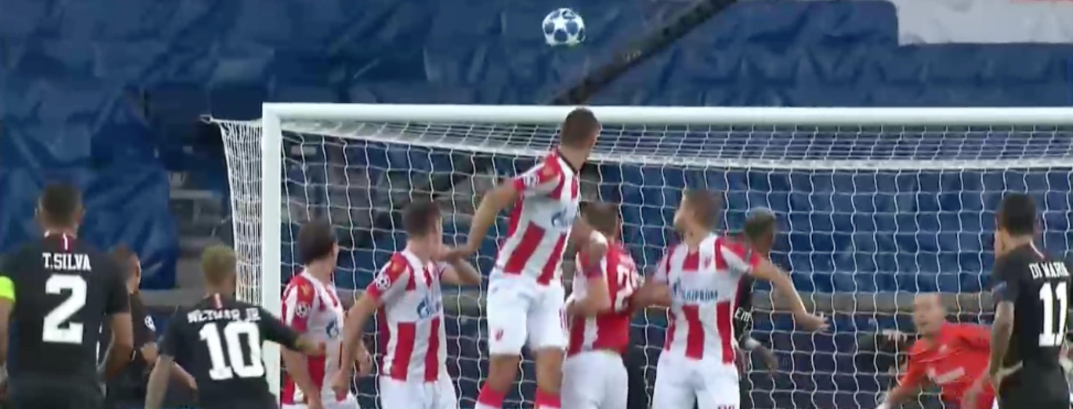 Neymar Free Kick vs Red Star