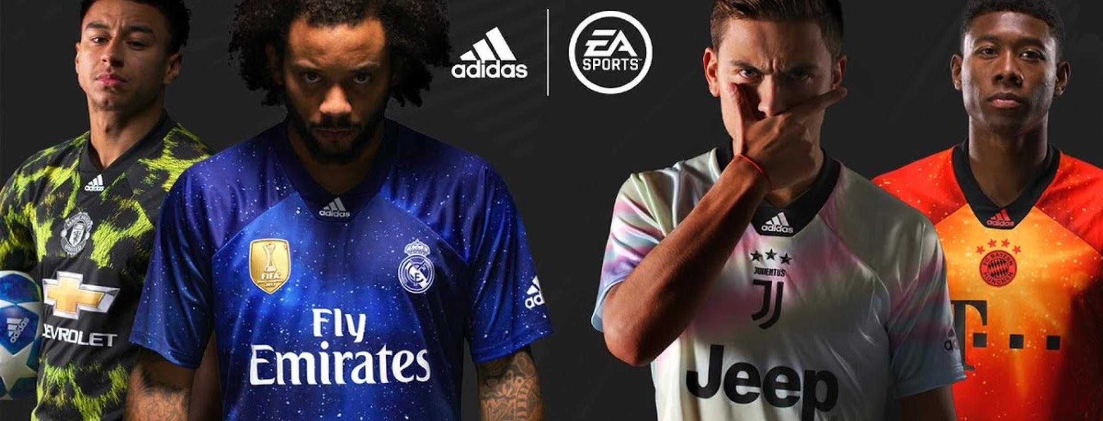 Adidas x EA Sports jerseys