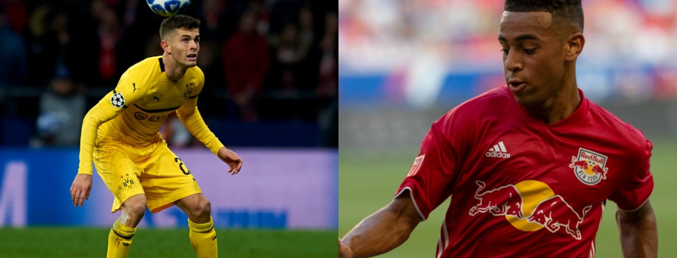 American soccer players in Europe