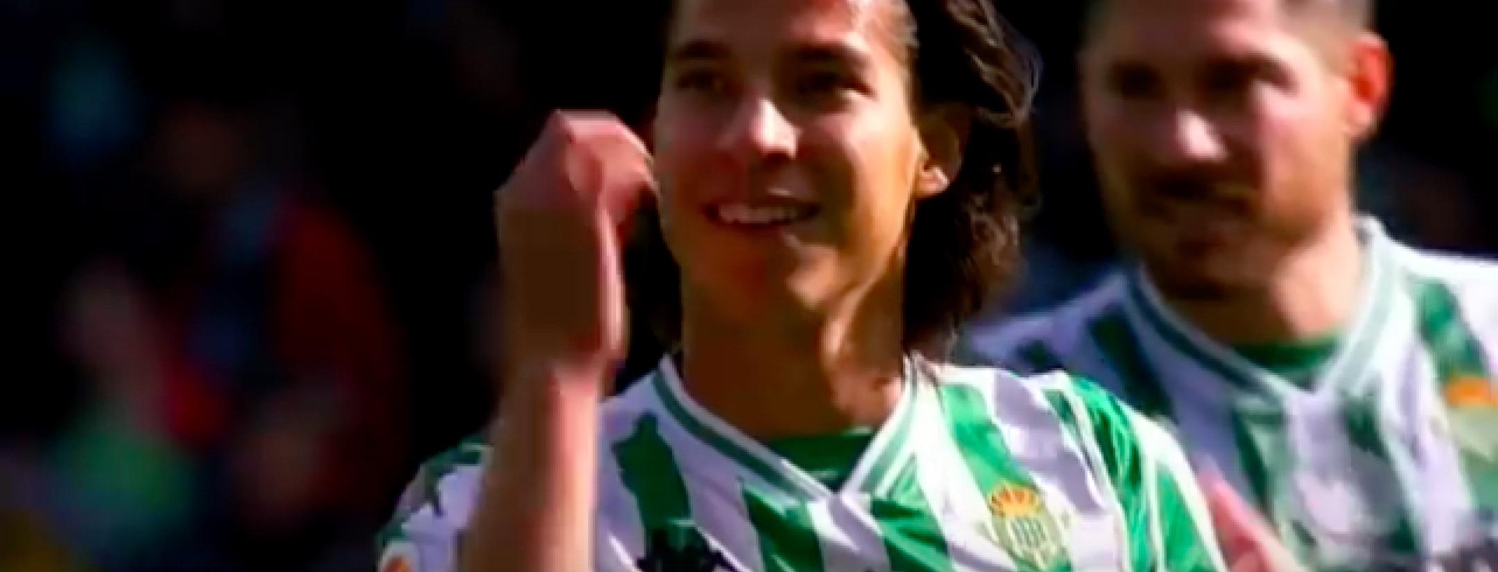 Diego Lainez Betis debut