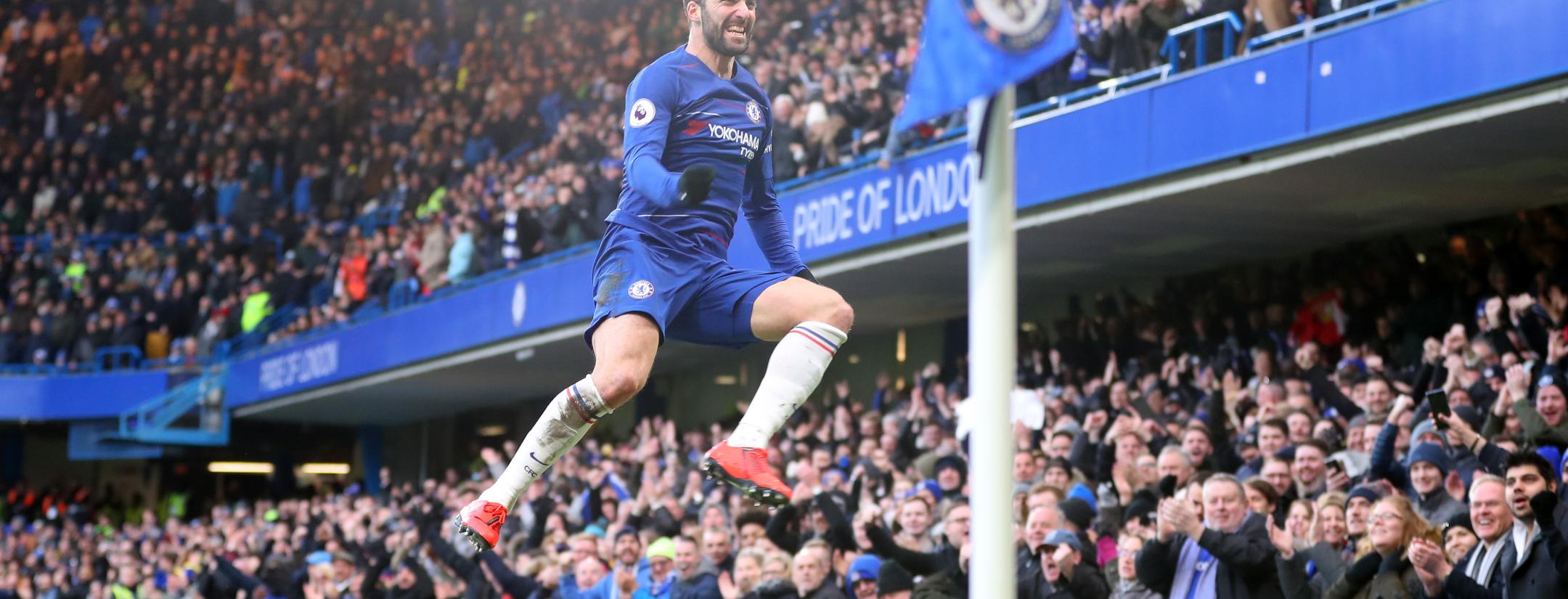 Higuain Goal vs Huddersfield