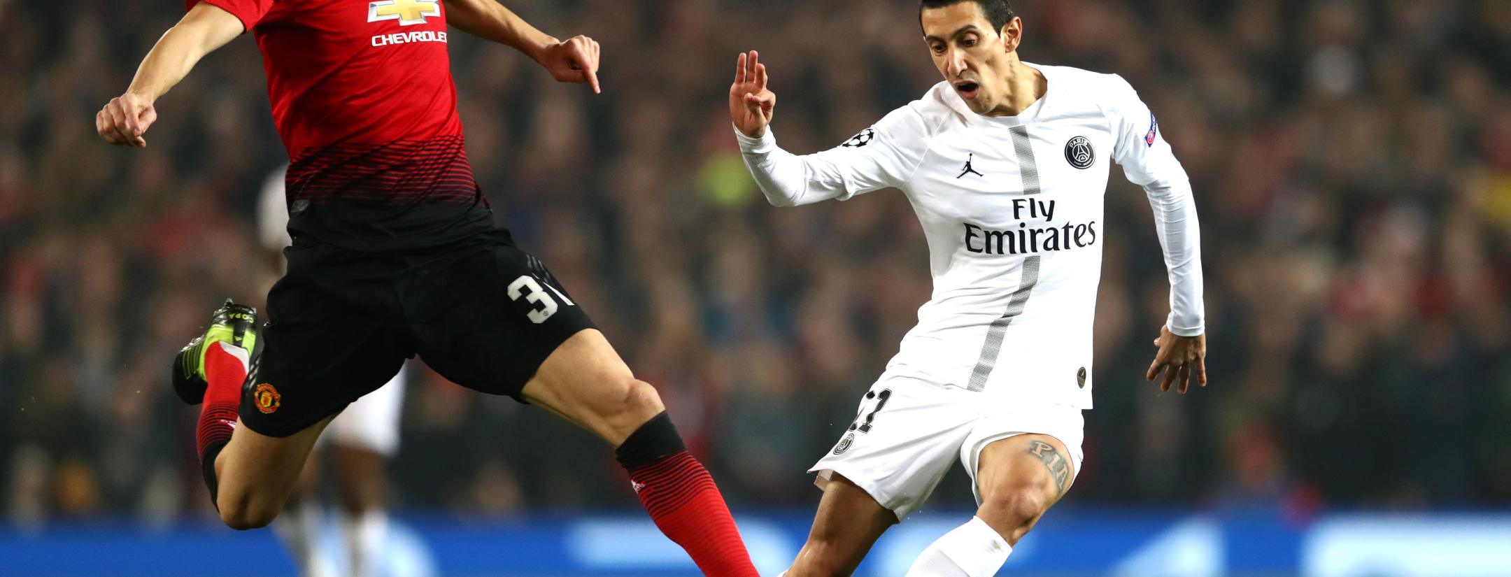 Ashley Young Challenge On Di Maria