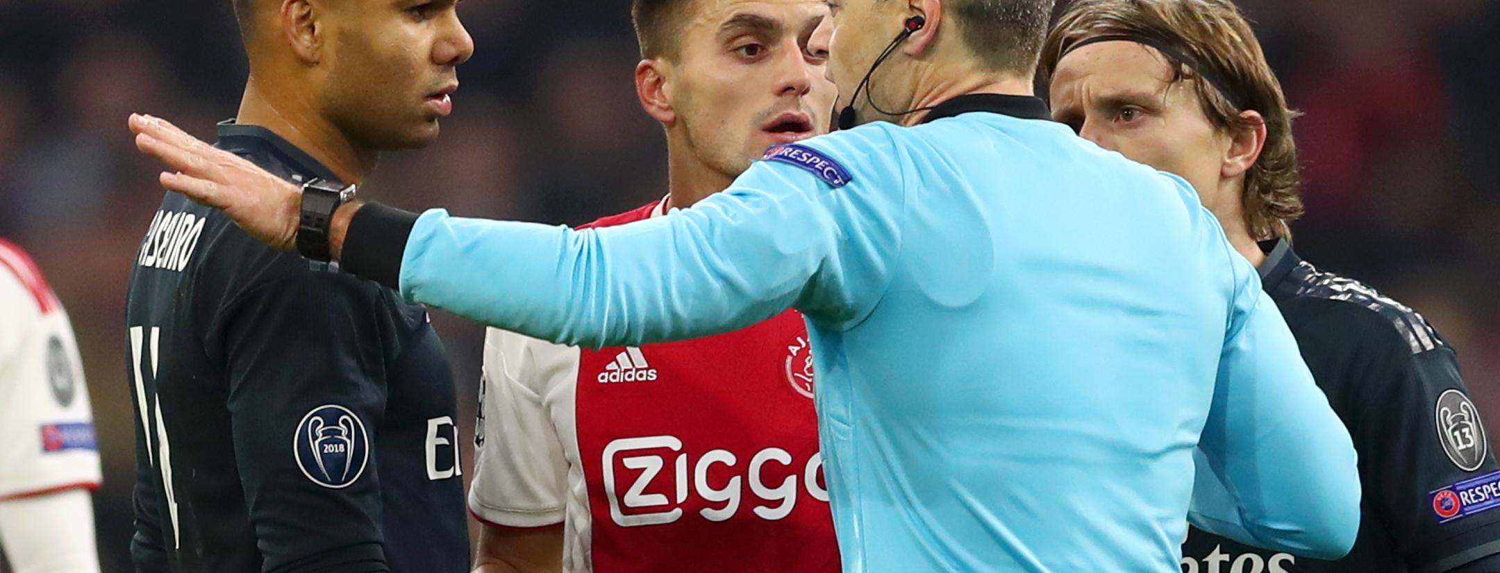 Ajax Disallowed Goal vs Real Madrid