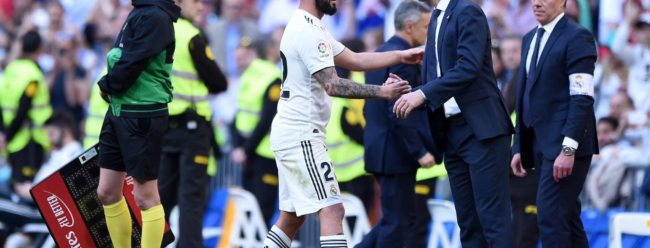 Zidane Real Madrid Lineup