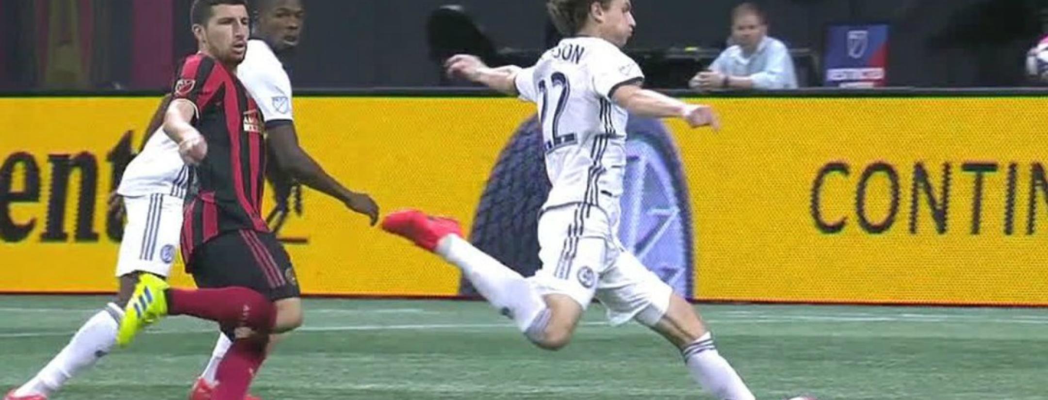 Brenden Aaronson goal