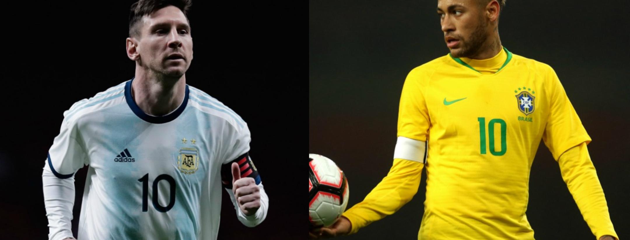 Copa America 2019 squads for Brazil and Argentina