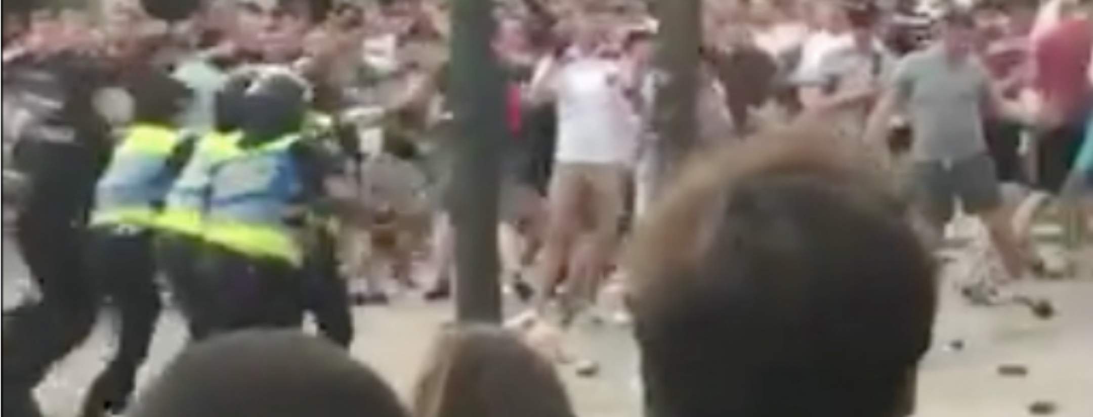 England fans in Portugal