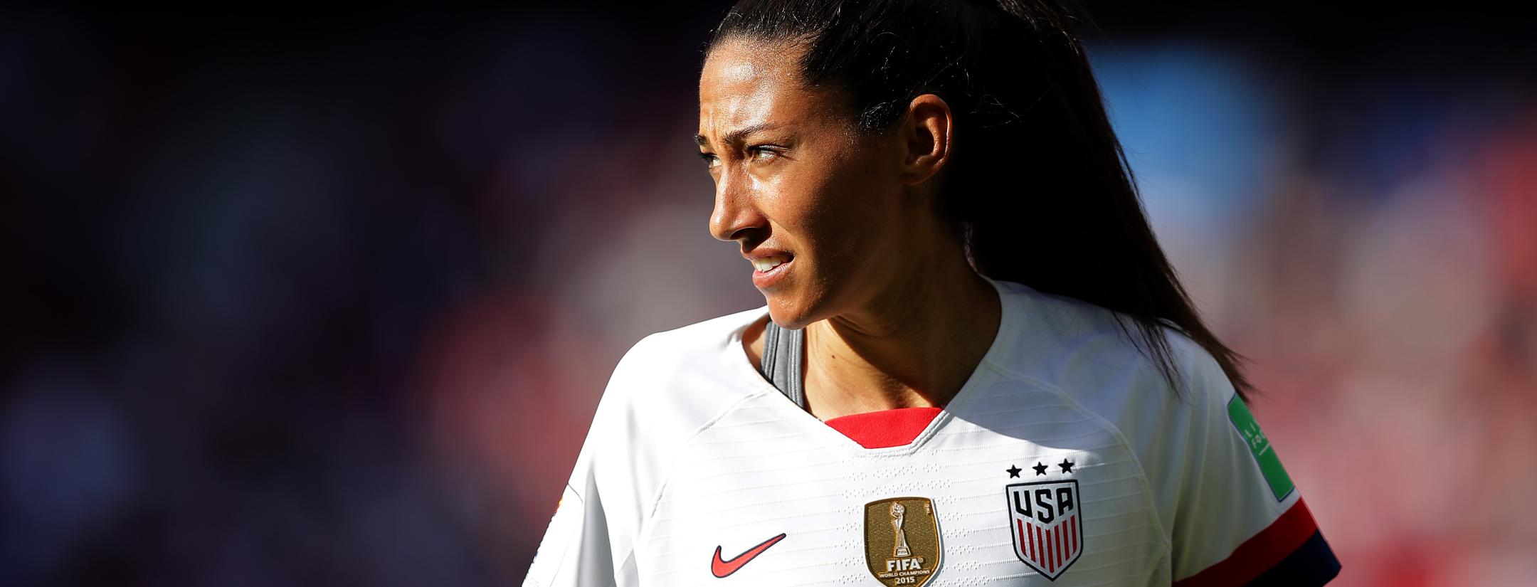 Christen Press USWNT Lineup vs Spain