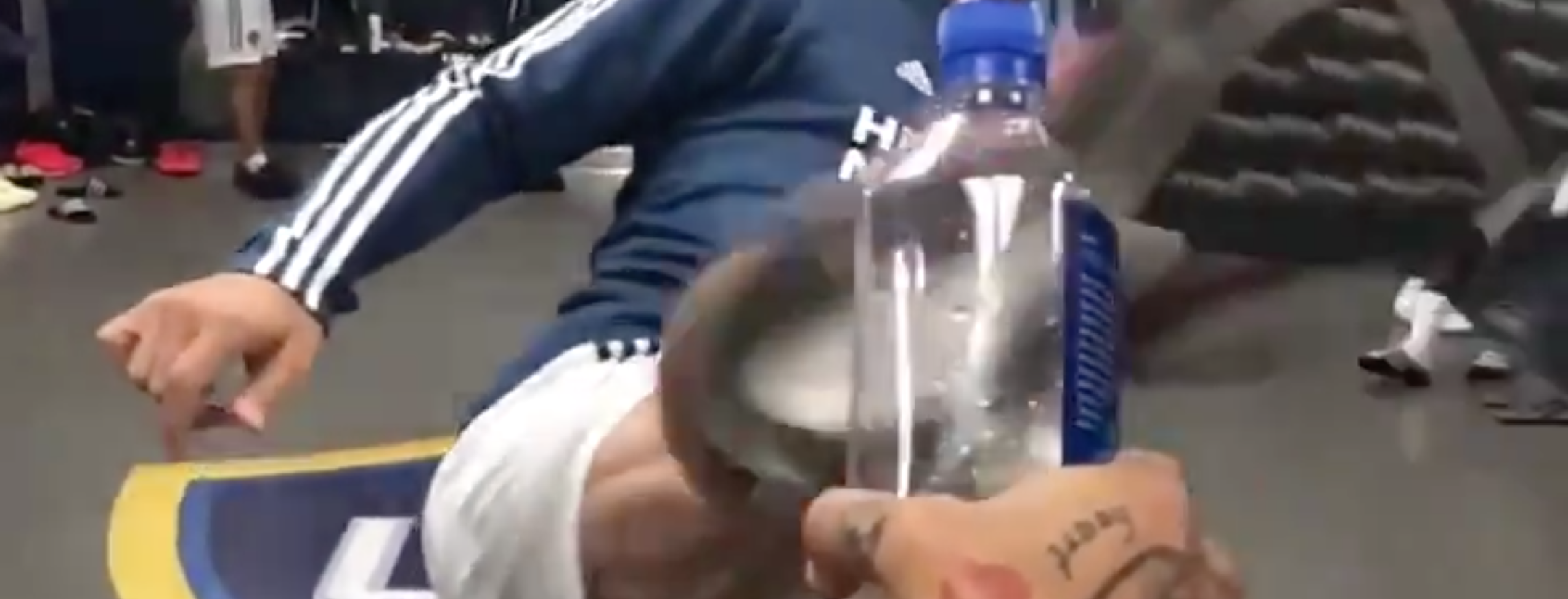 Zlatan Bottle Cap Challenge