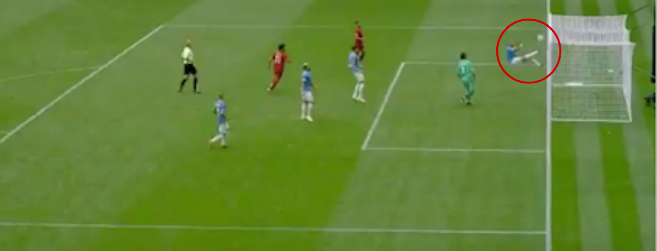 Kyle Walker goal-line clearance