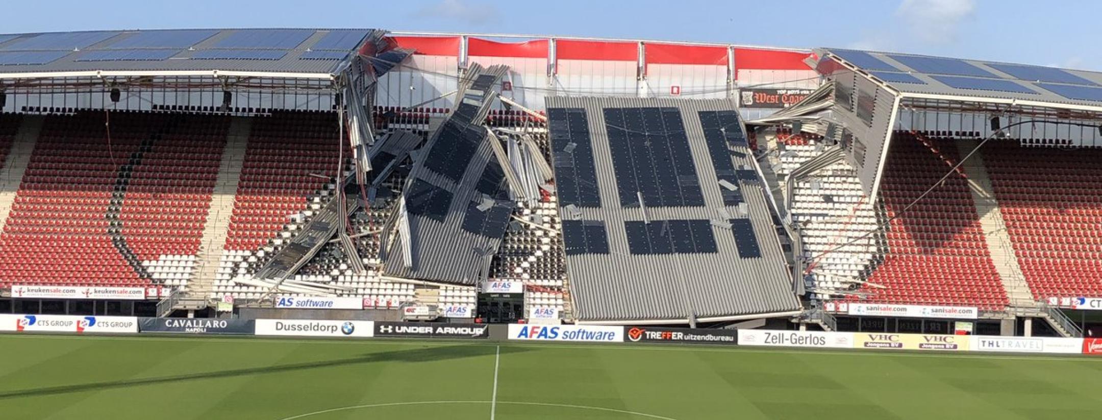 AZ Alkmaar Stadium Collapse