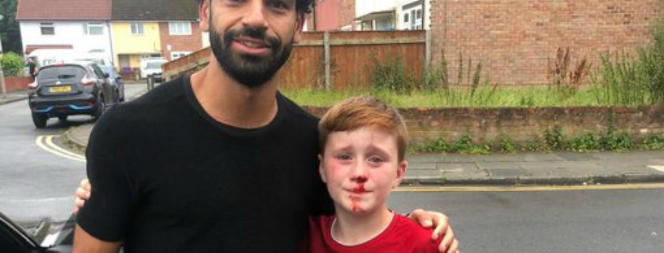 Mohamed Salah nice guy